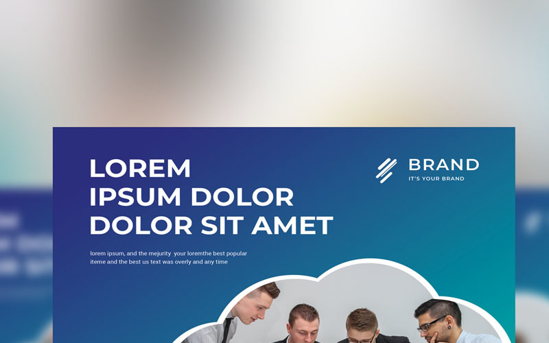 Download Фирменный стиль "Flyer Vol_ 2 - Corporate Identity Template" / Flyer Vol_ 2 - Corporate Identity Template - Фирменный стиль на тему графика flyer corporate corporate creative flyer travel business card card liflet computer internet stationery id kit blue hi-quality official symple green