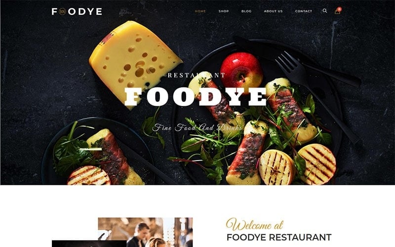 Foodye - motyw WooCommerce dla restauracji i żywności