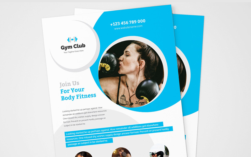 Download Фирменный стиль "Nenana - Corporate Identity Template" / Nenana - Corporate Identity Template - Фирменный стиль на тему графика new corporate design cover template poster background flyer vector leaflet creative abstract banner company publication print graphic gym minimalist gymnasium