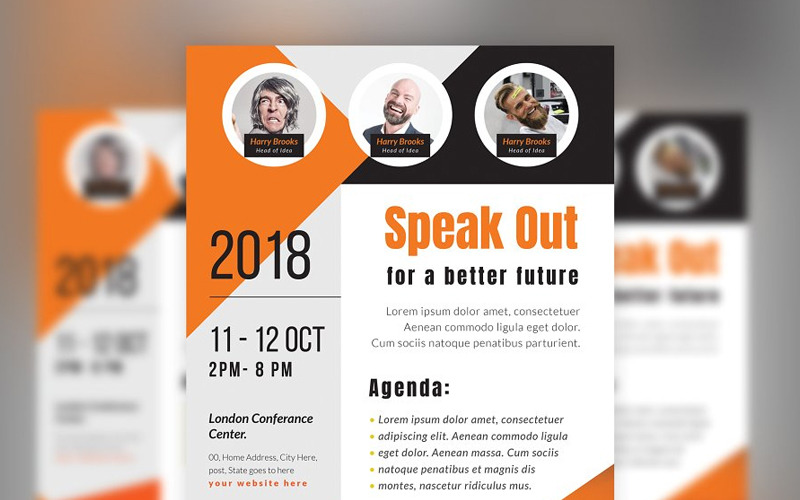 Download Фирменный стиль "Darya - Corporate Identity Template" / Darya - Corporate Identity Template - Фирменный стиль на тему графика flyer design horizontal invitation advertisement information cover meeting creative modern poster concept conference graphic business banner abstract layout corporate