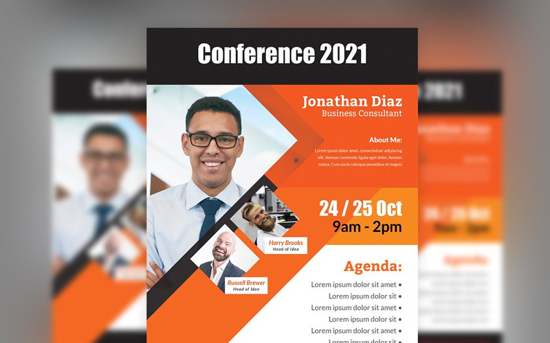 Download Фирменный стиль "Lenore - Corporate Identity Template" / Lenore - Corporate Identity Template - Фирменный стиль на тему графика new headline corporate business design cover template poster background flyer vector leaflet creative abstract banner company publication print graphic.