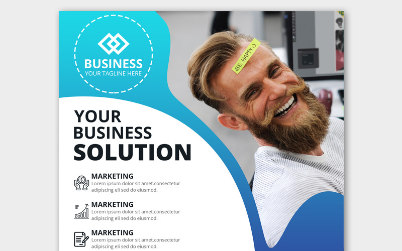Modello Social Media #87419 Business Instagram Post Banners