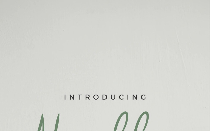 Nicollia Schriftart