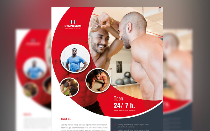 Download Фирменный стиль "Anletun - Corporate Identity Template" / Anletun - Corporate Identity Template - Фирменный стиль на тему графика new headline business design cover template poster background flyer vector creative abstract banner company publication print graphic illustrationundefined gym gymnasium