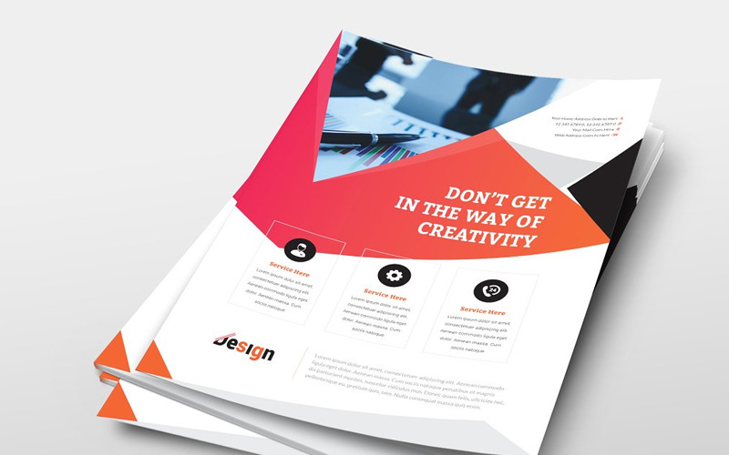 Download Фирменный стиль "Artista - Corporate Identity Template" / Artista - Corporate Identity Template - Фирменный стиль на тему графика abstract new headline corporate business design cover template poster background flyer vector leaflet creative abstract banner company publication print graphic.