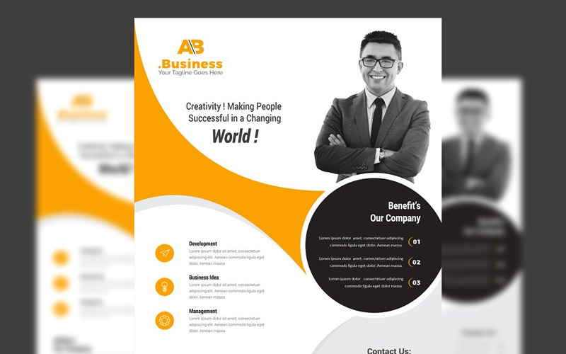 Download Фирменный стиль "Batumi - Corporate Identity Template" / Batumi - Corporate Identity Template - Фирменный стиль на тему графика new headline corporate business design cover template poster background flyer vector leaflet creative abstract banner company publication print graphic.