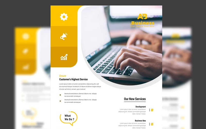 Download Фирменный стиль "Crescent - Corporate Identity Template" / Crescent - Corporate Identity Template - Фирменный стиль на тему графика new headline corporate business design cover template poster background flyer vector leaflet creative abstract banner company publication print graphic.