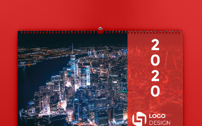 Download Planner "One Page Calendar 2020 Planner" / One Page Calendar 2020 Planner - Planner на тему графика calendar 2020 calendars day month new year happy planner date desk wall