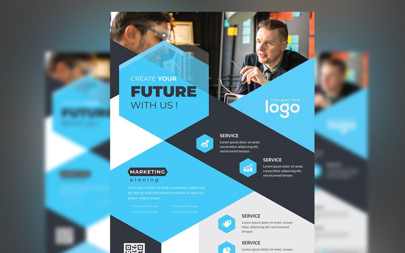 Download Фирменный стиль "Puerto - Corporate Identity Template" / Puerto - Corporate Identity Template - Фирменный стиль на тему графика new headline corporate business design cover template poster background flyer vector leaflet creative abstract banner company publication print graphic.