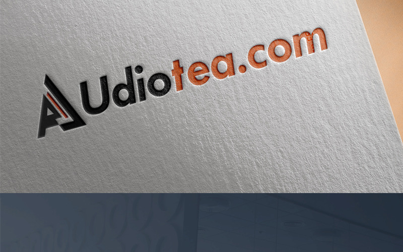 AudioTea - шаблон логотипа студии