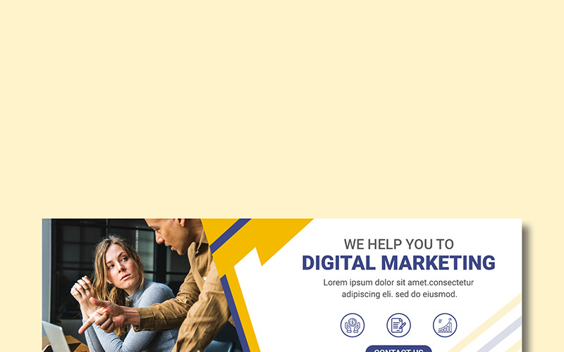 Download Шаблон для соцсетей "Business marketing cover template Social Media Template" / Business marketing cover template Social Media Template - Шаблон для соцсетей на тему графика facebook cover book design page logo ad sale banner facebook ad template advertisement fashion sale web marketing 50 timeline brochure