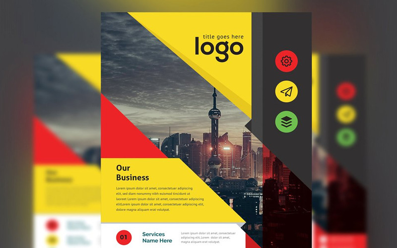 Download Фирменный стиль "Carol - Corporate Identity Template" / Carol - Corporate Identity Template - Фирменный стиль на тему графика new headline corporate business design cover template poster background flyer vector leaflet creative abstract banner company publication print graphic.