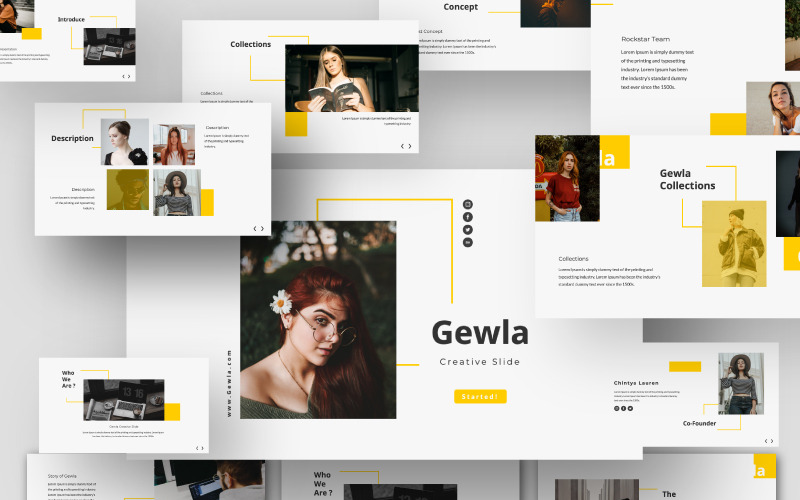 Gewla Creative Business Google Презентации