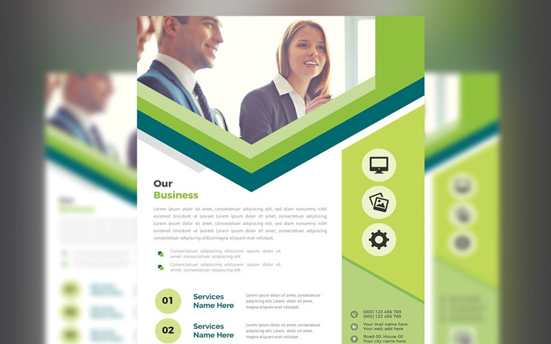Download Фирменный стиль "Mlawa - Corporate Identity Template" / Mlawa - Corporate Identity Template - Фирменный стиль на тему графика new headline corporate business design cover template poster background flyer vector leaflet creative abstract banner company publication print graphic.