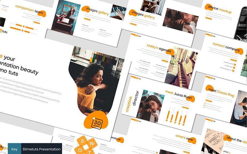 Slimetuts - Keynote template