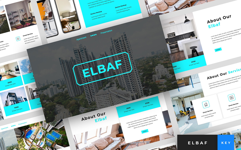 Elbaf - Presentazione appartamento - Modello di keynote