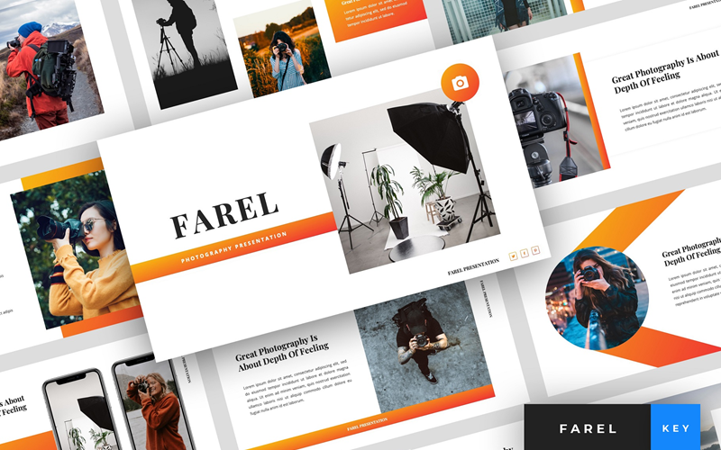 Farel - Фотопрезентация - Шаблон Keynote