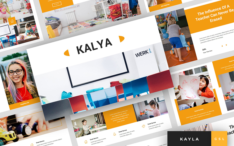 Kayla - Kindergarten Presentation Google Slides