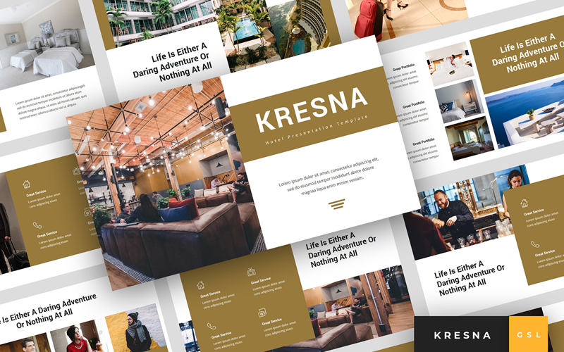 Kresna - Hotel Apresentação Google Slides