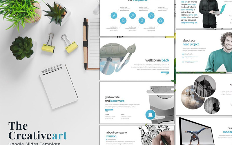 Las diapositivas de Google Creativeart