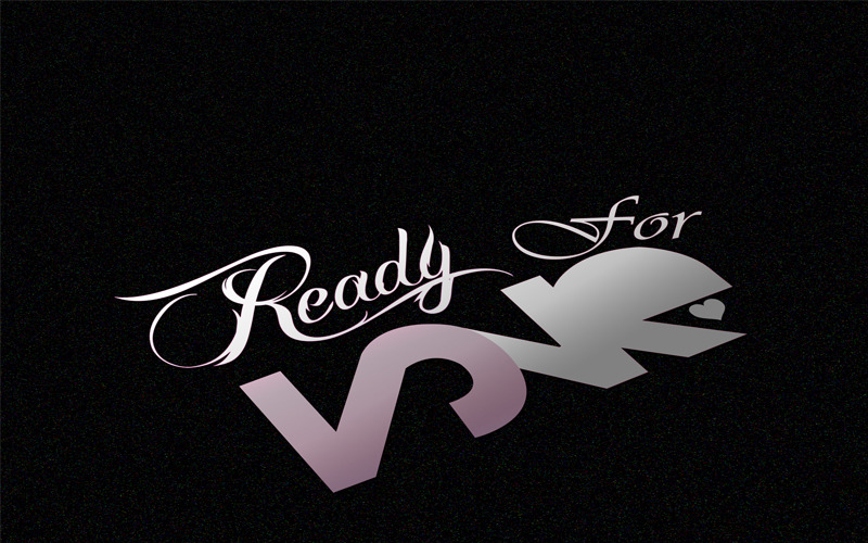 Ready Love - svatební logo šablona