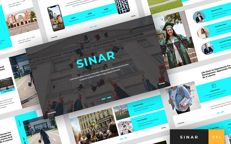 Sinar - Presentazioni universitarie Google Slides