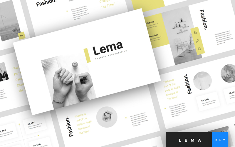 Lema - Modepräsentation - Keynote-Vorlage