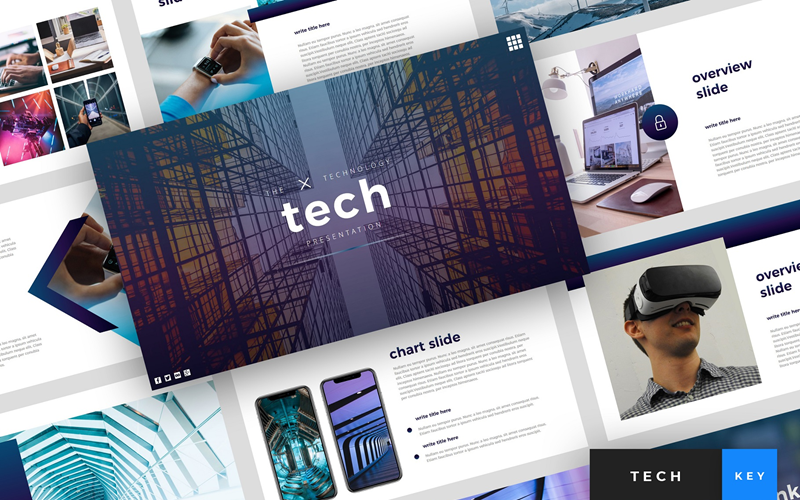 Tech - Technology Presentation - Keynote-Vorlage