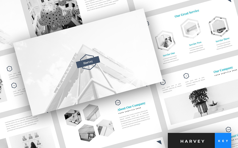 Harvey - Presentazione creativa - Modello di keynote