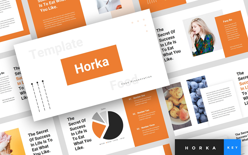 Horka - Food Presentation - Keynote template