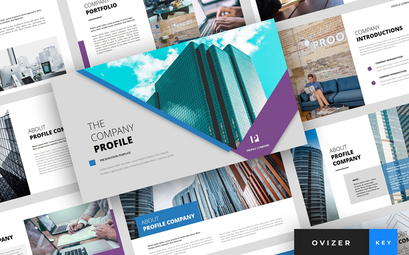 Ovizer - Company Profile Presentation - Keynote template