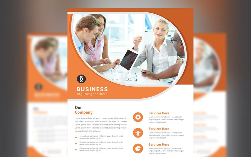 Download Фирменный стиль "Safronka - Corporate Identity Template" / Safronka - Corporate Identity Template - Фирменный стиль на тему графика new headline corporate business design cover template poster background flyer vector leaflet creative abstract banner company publication print graphic.