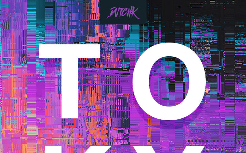 Download Background "Tokyo | City Glitch | Vol. 01 Background" / Tokyo | City Glitch | Vol. 01 Background - Background на тему графика tokyo japan hong kong china metropolis city ruin rain paint art wall distortion melt error glitch grunge hipster town downtown