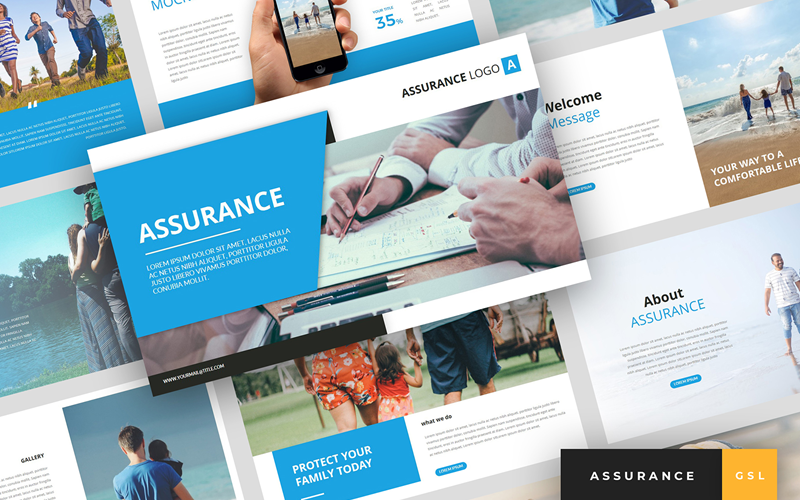 Assurance - Présentation sur l'assurance Google Slides