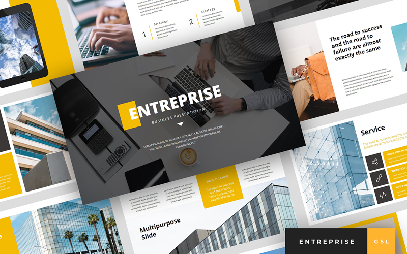 Unternehmen - Unternehmenspräsentation Google Slides