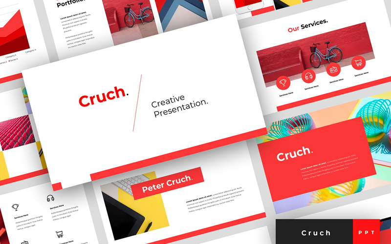 Cruch - 创意演示的PowerPoint模板
