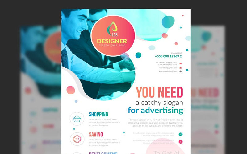 Download Фирменный стиль "Borewit - Corporate Identity Template" / Borewit - Corporate Identity Template - Фирменный стиль на тему графика new headline corporate business design cover template poster background flyer vector leaflet creative abstract banner company publication print graphic.