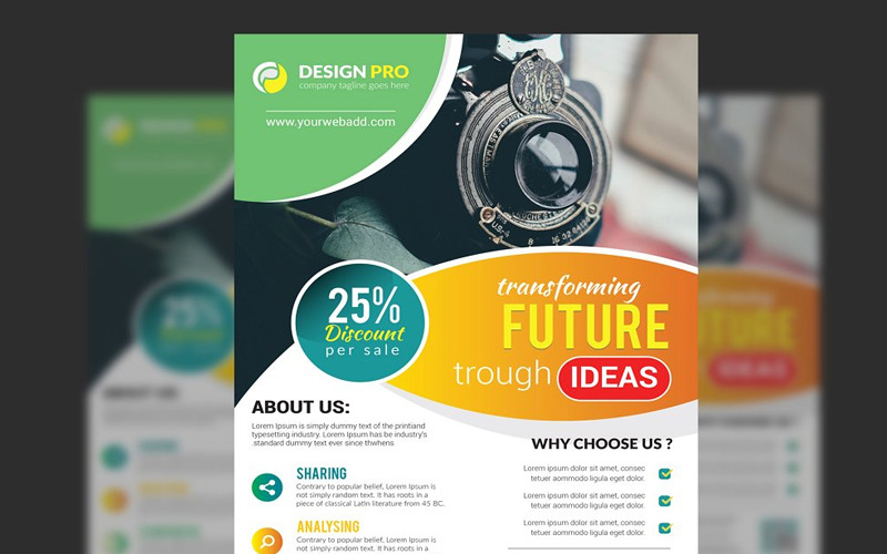 Download Фирменный стиль "Domek - Corporate Identity Template" / Domek - Corporate Identity Template - Фирменный стиль на тему графика new headline corporate business design cover template poster background flyer vector leaflet creative abstract banner company publication print graphic.