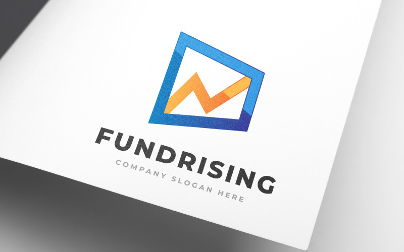 Download Шаблон логотипа "Fund Rising Accounting &amp; Financial Logo Template" / Fund Rising Accounting &amp; Financial Logo Template - Шаблон логотипа на тему графика arrow,accounting,bank,capital,consultant,consulting,exchange,financial,advisor,funds,graph,insurance,investment,marketing,money,stats,management,statistics,logo,design