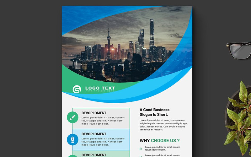 Download Фирменный стиль "Gronity - Corporate Identity Template" / Gronity - Corporate Identity Template - Фирменный стиль на тему графика new headline corporate business design cover template poster background flyer vector leaflet creative abstract banner company publication print graphic.