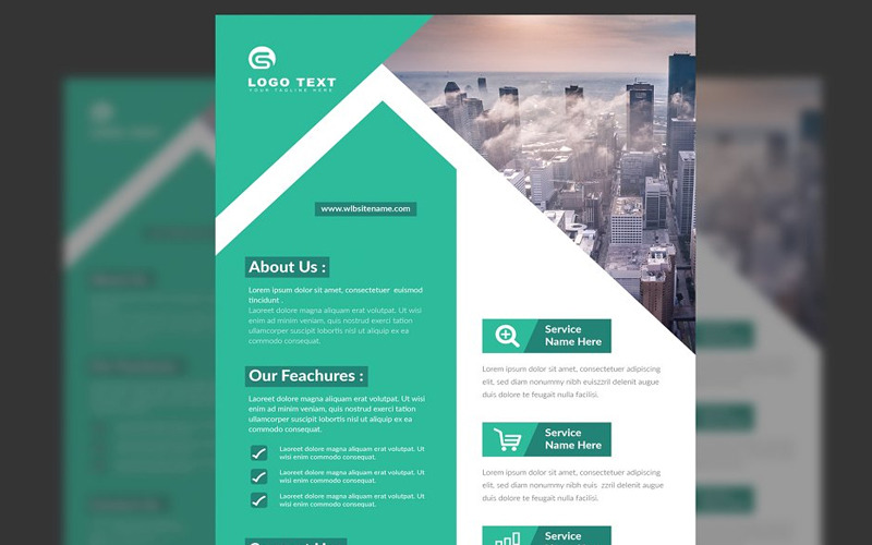 Download Фирменный стиль "Lajsy - Corporate Identity Template" / Lajsy - Corporate Identity Template - Фирменный стиль на тему графика new headline corporate business design cover template poster background flyer vector leaflet creative abstract banner company publication print graphic.
