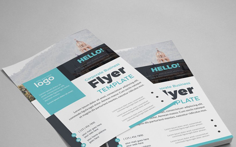 Download Фирменный стиль "Marazy - Corporate Identity Template" / Marazy - Corporate Identity Template - Фирменный стиль на тему графика new headline corporate business design cover template poster background flyer vector leaflet creative abstract banner company publication print graphic.