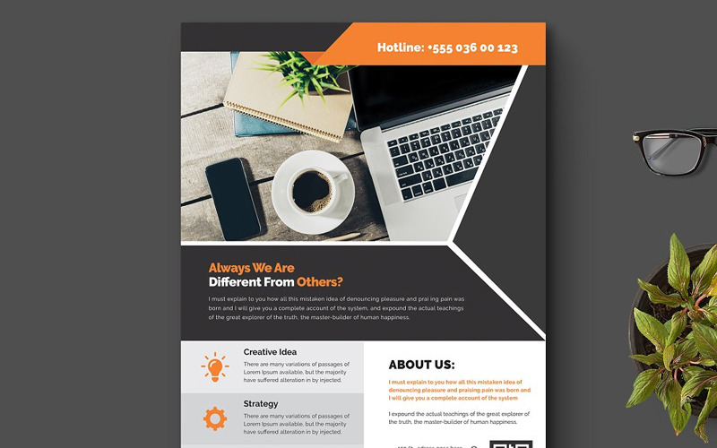 Download Фирменный стиль "Naglady - Corporate Identity Template" / Naglady - Corporate Identity Template - Фирменный стиль на тему графика new headline corporate business design cover template poster background flyer vector leaflet creative abstract banner company publication print graphic.