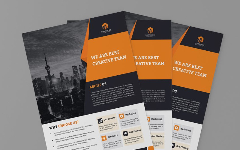 Download Фирменный стиль "Silice - Corporate Identity Template" / Silice - Corporate Identity Template - Фирменный стиль на тему графика new headline corporate business design cover template poster background flyer vector leaflet creative abstract banner company publication print graphic.