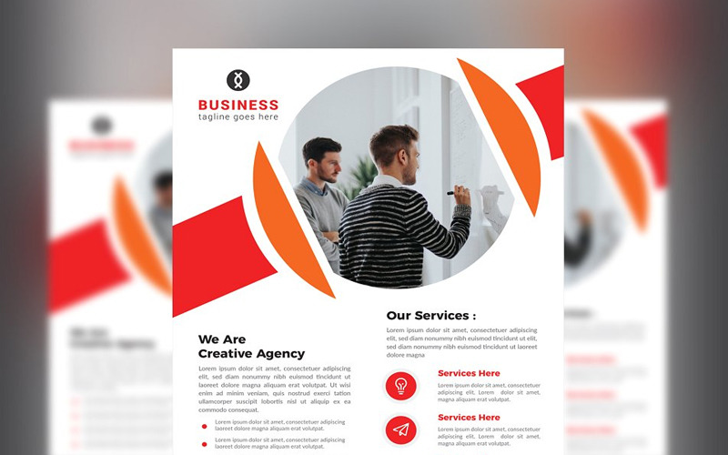 Download Фирменный стиль "Sklep - Corporate Identity Template" / Sklep - Corporate Identity Template - Фирменный стиль на тему графика new headline corporate business design cover template poster background flyer vector leaflet creative abstract banner company publication print graphic.