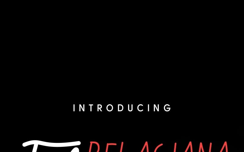 Belagiana Flowers Lettertype