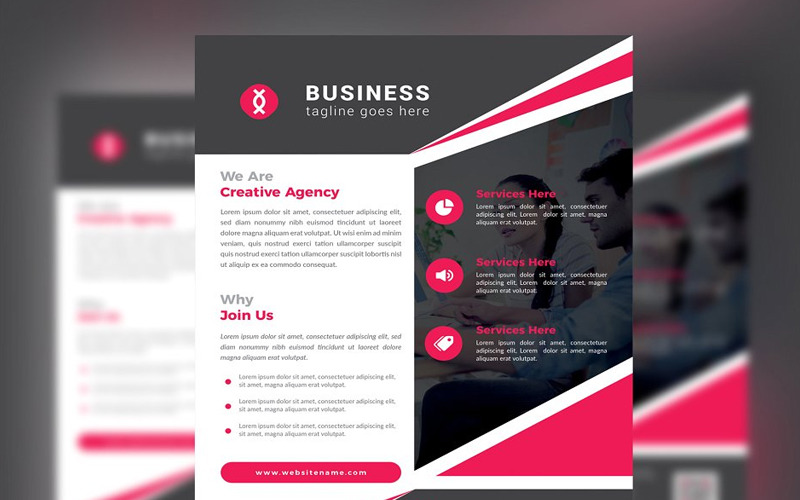 Download Фирменный стиль "Waplewo - Corporate Identity Template" / Waplewo - Corporate Identity Template - Фирменный стиль на тему графика new headline corporate business design cover template poster background flyer vector leaflet creative abstract banner company publication print graphic.
