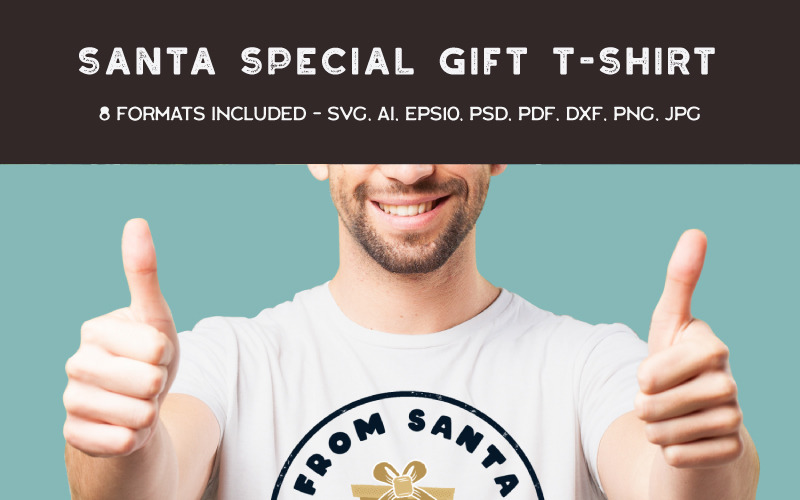De Santa Special Gift - Conception de t-shirt