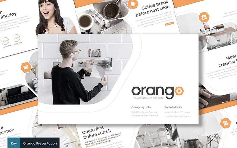 Orango - Modello di Keynote