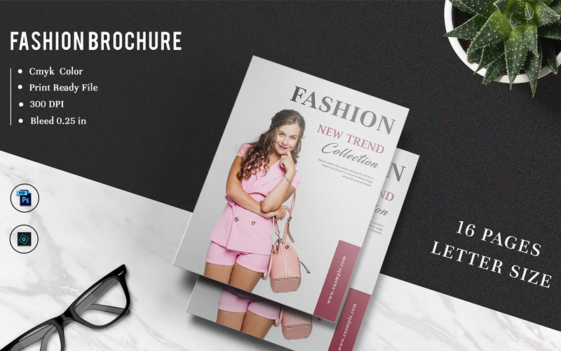 Download Фирменный стиль "Sistec Fashion Lookbook Magazine - Corporate Identity Template" / Sistec Fashion Lookbook Magazine - Corporate Identity Template - Фирменный стиль на тему графика magazine lookbook fashion photography brochure template printable design cloth female photoshop clean